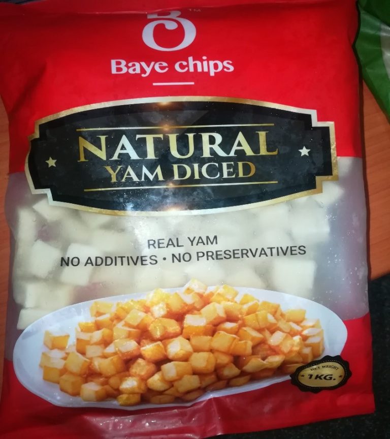Baye Chips Natural Yam Diced 1kg Ghana's Foremost Online Grocery