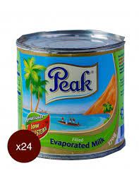 Peak: Low Cholesterol (Green) Milk 160g (Pack of 24) – Ghana’s Foremost ...
